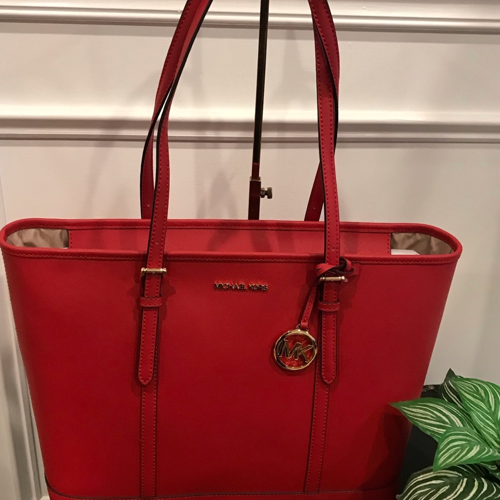 Michael Kors Red Tote